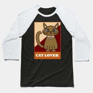 CAT Lover For Cat People Baseball T-Shirt